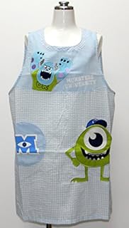 モンスターズインク マイクカオポケ アップリケ エプロン ディズニー ブルー 111170-51 モンスターズインク マイクカオポケ アップリケ エプロン ディズニー ブルー 111170-51